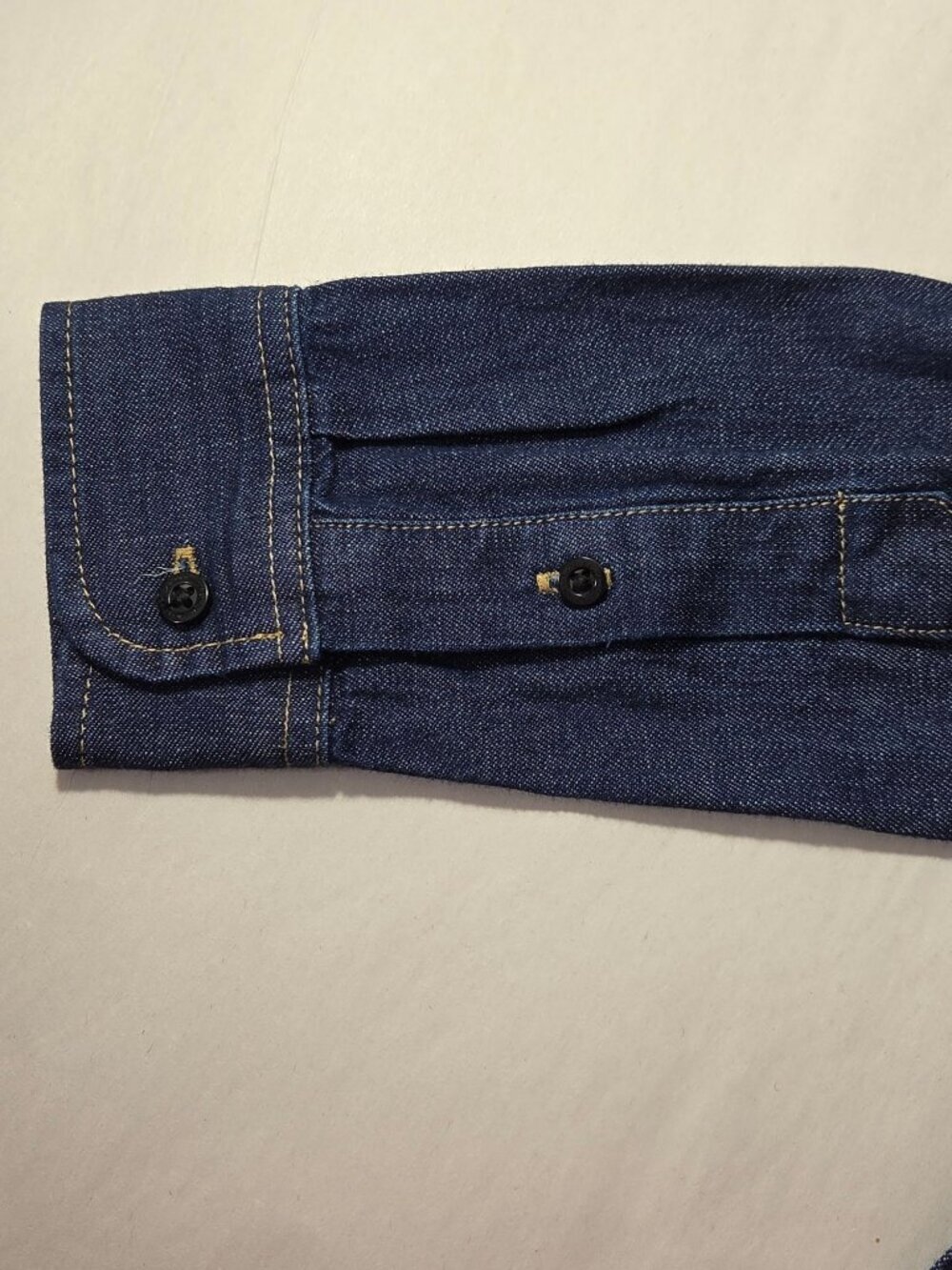 Lauren Ralph Lauren Belted Denim Shirtdress - Small - Picture 5 of 9